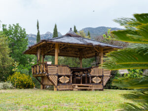 Gazebo bambou Aude