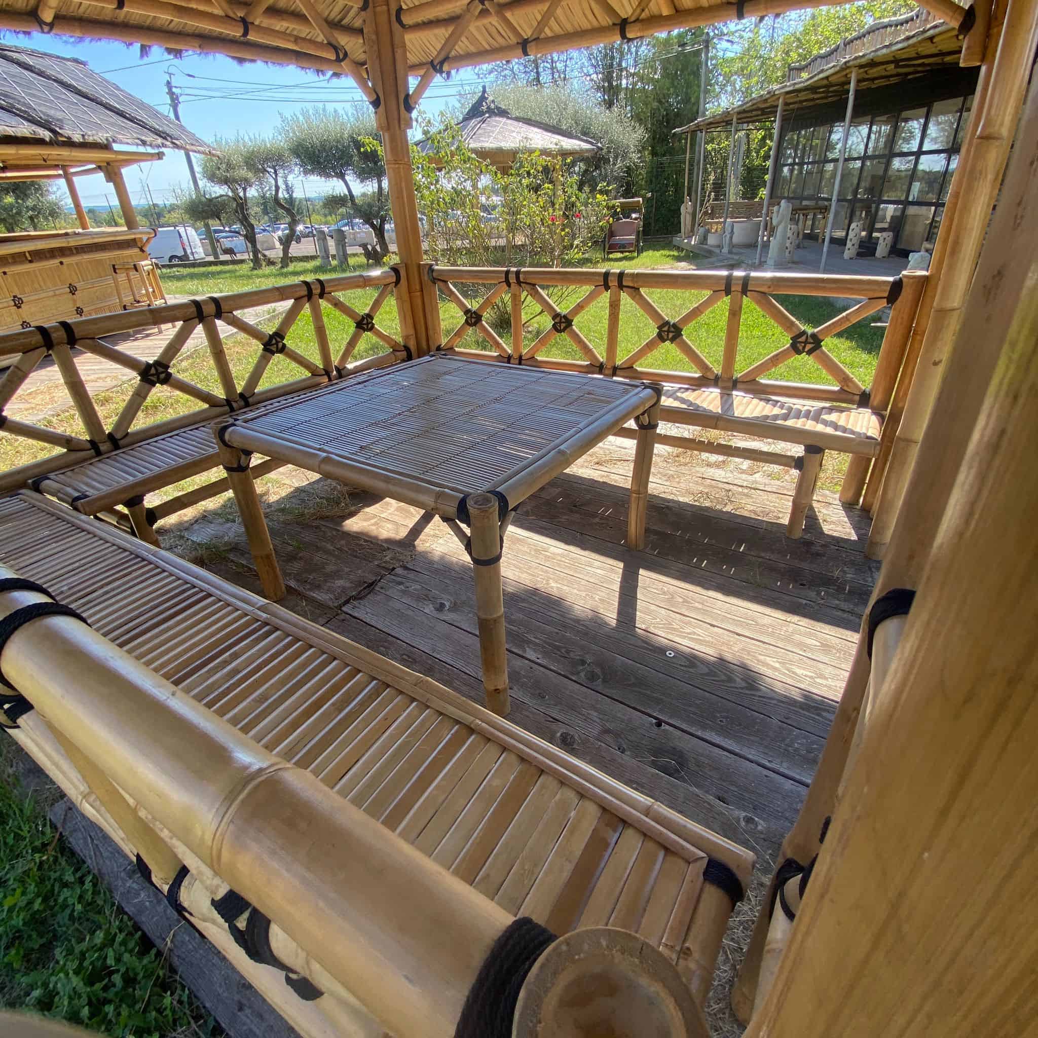 Gazébo en bambou "Sulawesi" – Image 6