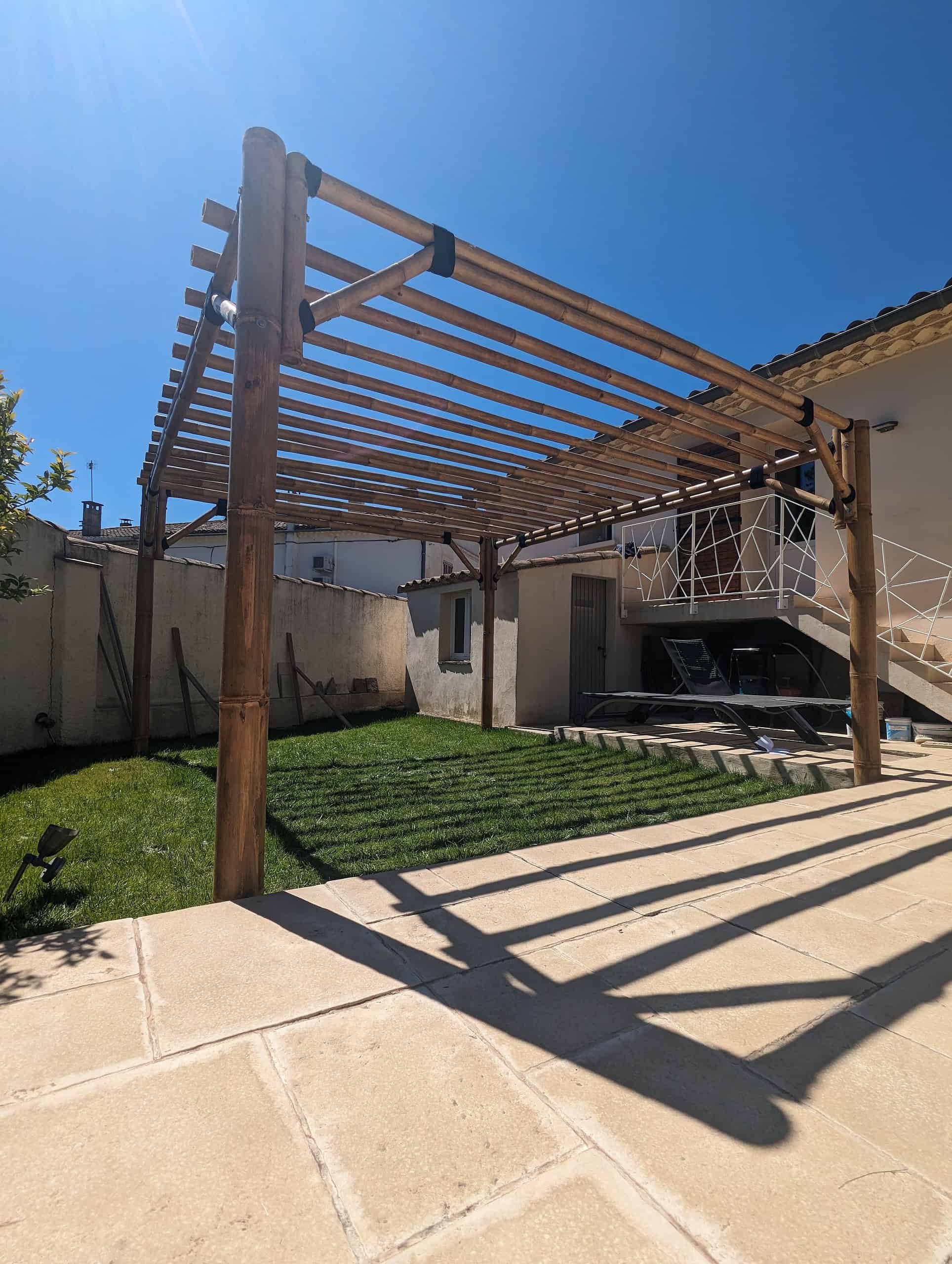 Pergola en bambou Uluh – Image 3