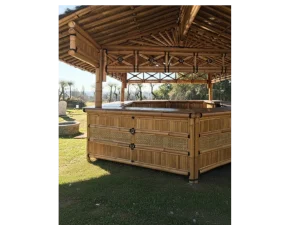 Grand bar bambou professionnel