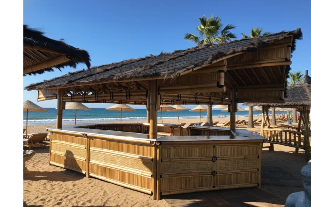 Grand bar bambou professionnel – Image 2