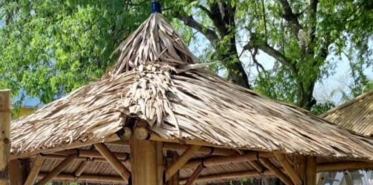 Gazébo lit en bambou "ORI Bed Alang Alang" – Image 5